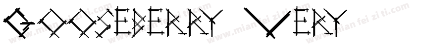 Gooseberry Very字体转换